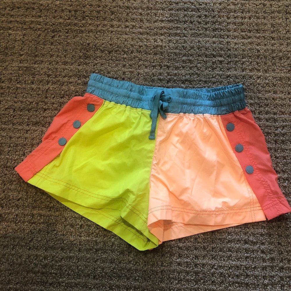 Color Block Free People Shorts
